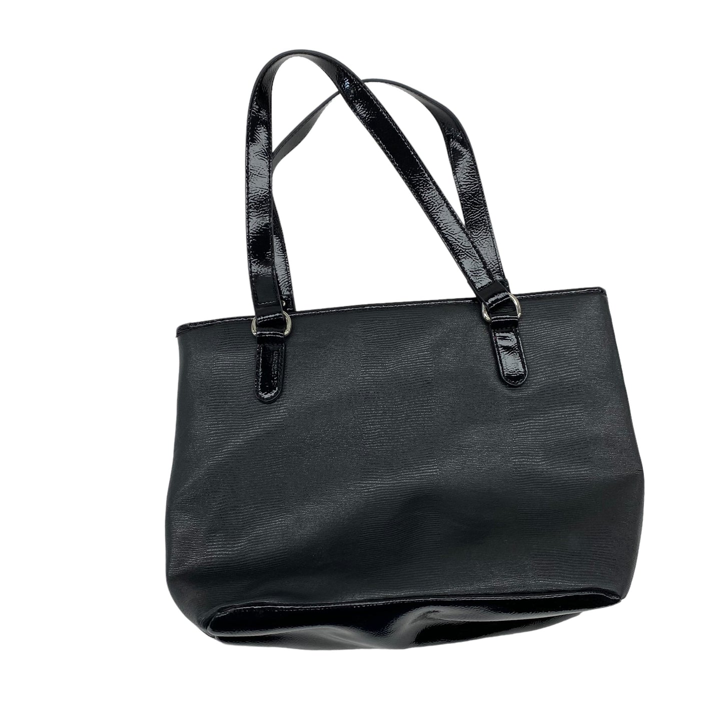 BLACK HANDBAG by NINE AND COMPANY Size:MEDIUM