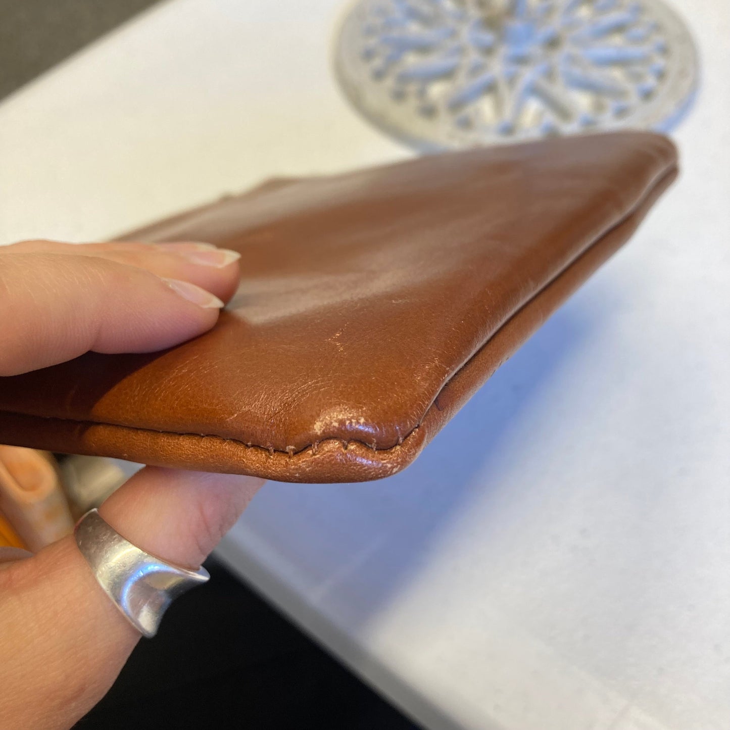 Wristlet Designer By Patricia Nash In Brown, Size:Medium