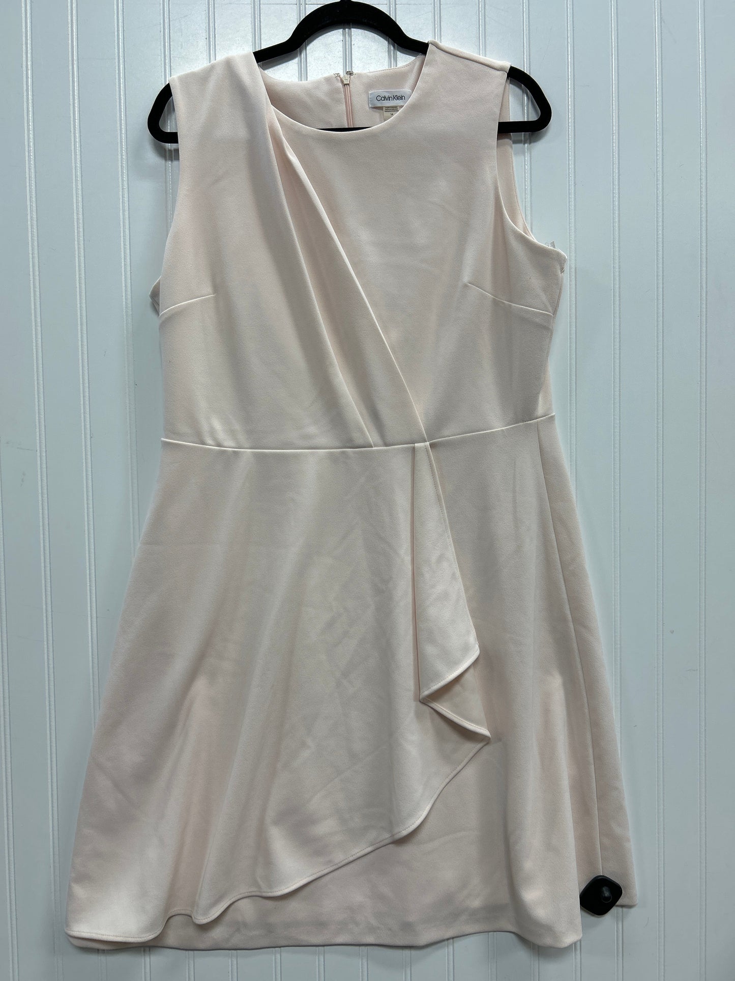 Dress Work By Calvin Klein In Pink, Size:14