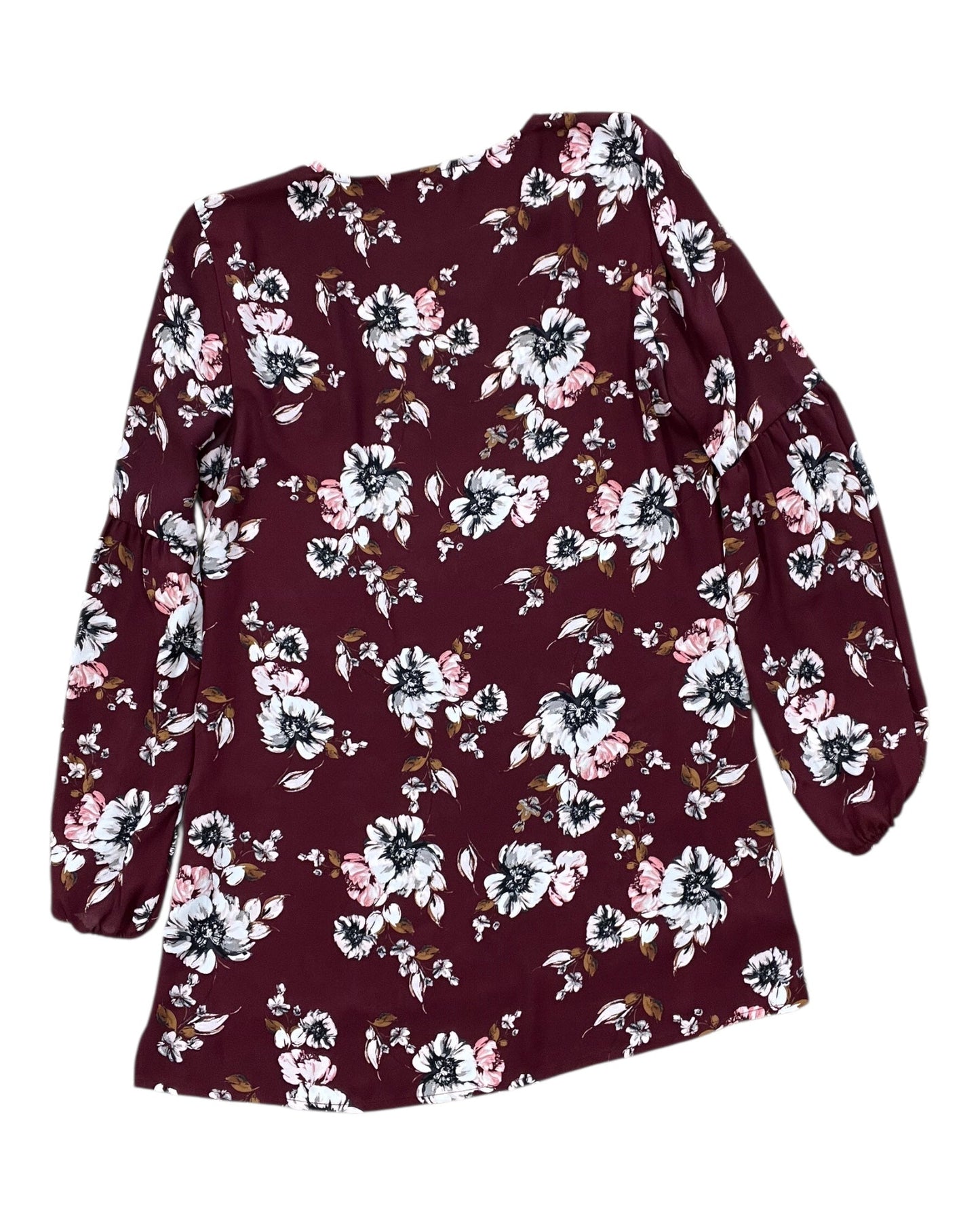 Top Ls By Maurices In Maroon, Size:S