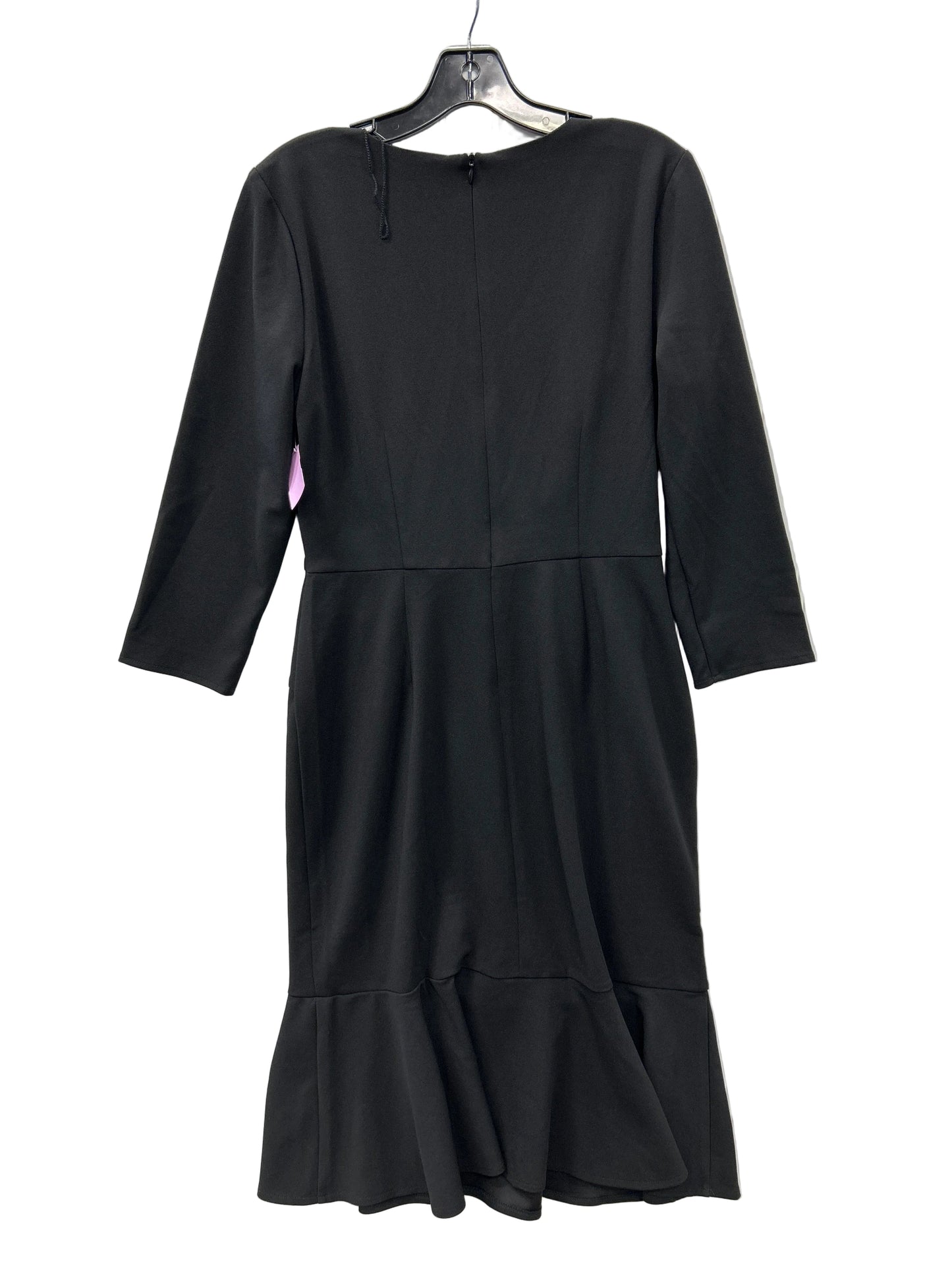 Dress Work By London Times In Black, Size:10