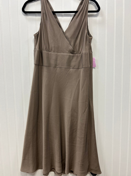 Dress Work By J. Crew In Taupe, Size:10