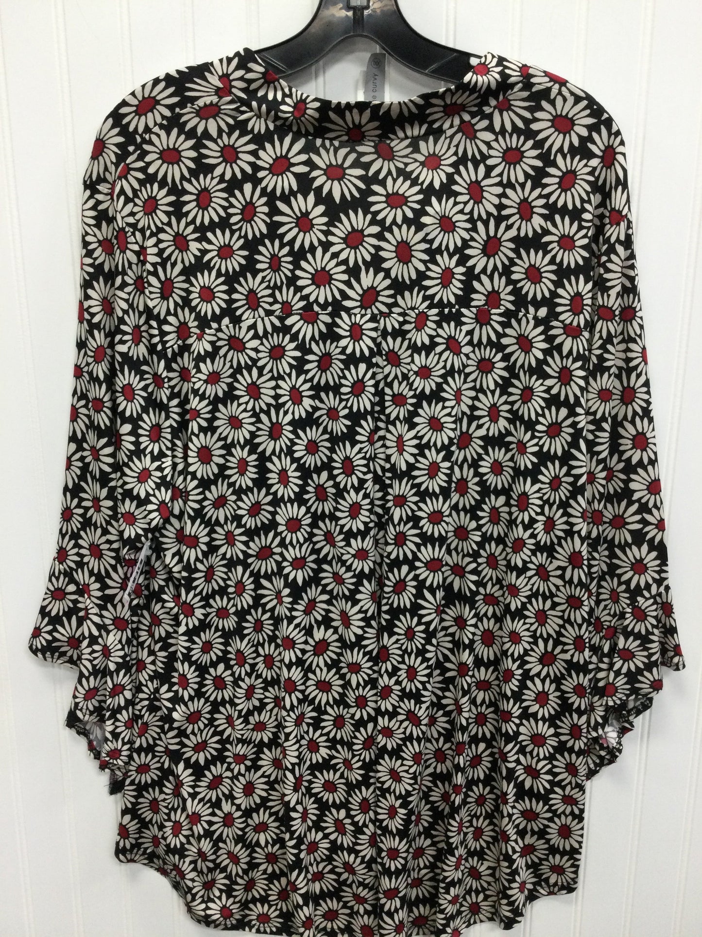 Top Ls By Cmc In Floral Print, Size:Xxl