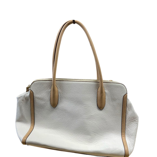 Handbag Designer By Kate Spade In Cream, Size:Large