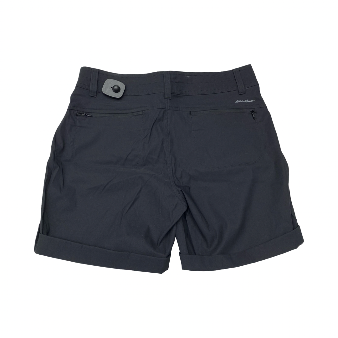 Athletic Shorts By Eddie Bauer In Black, Size:8