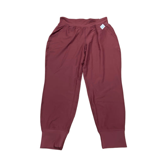 Athletic Pants By Old Navy In Maroon, Size:Xl