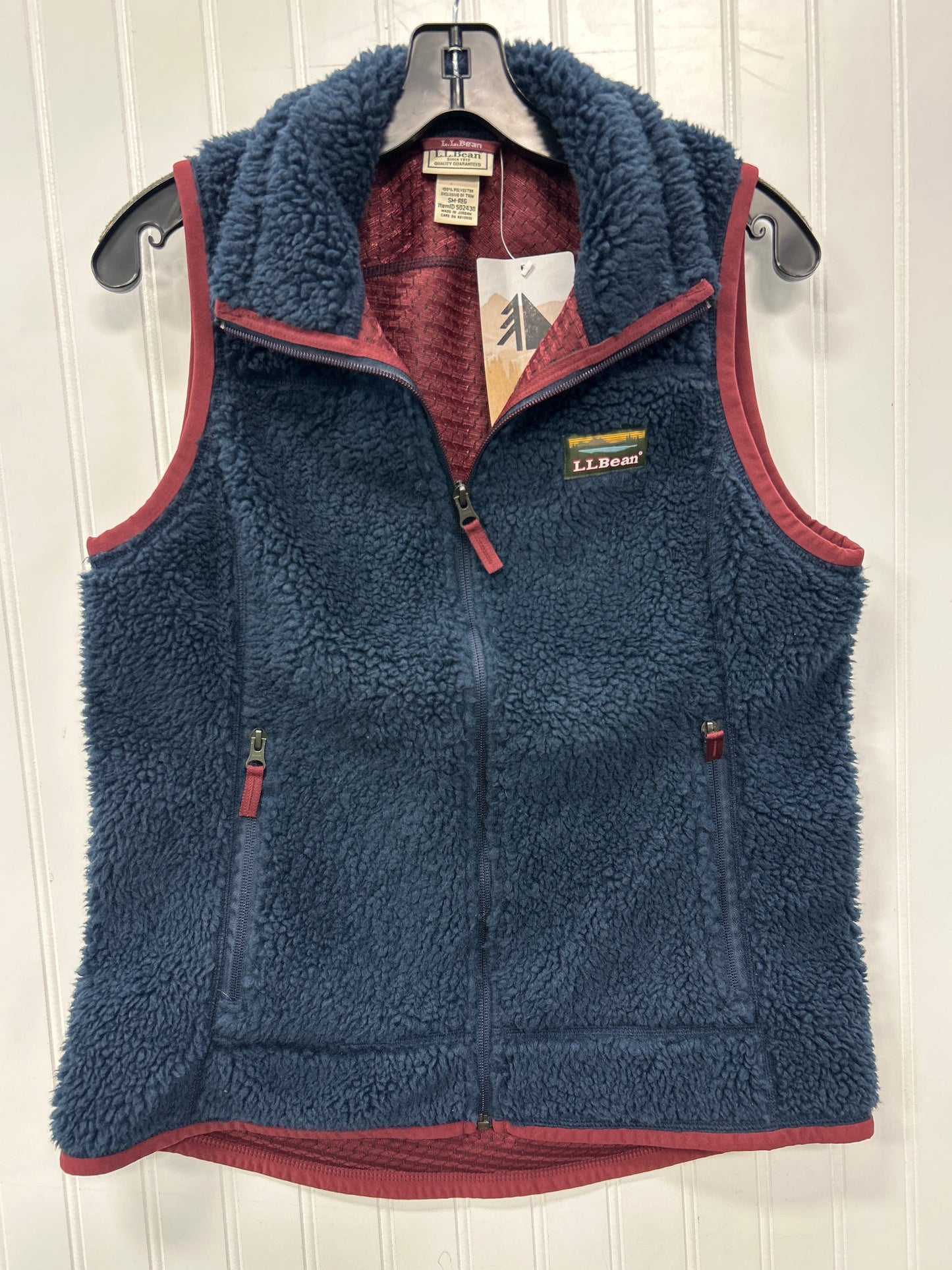 Vest Fleece By L.L. Bean In Blue, Size:S