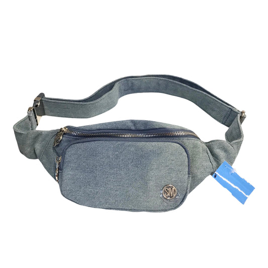 Belt Bag By Steve Madden In Blue, Size:Medium