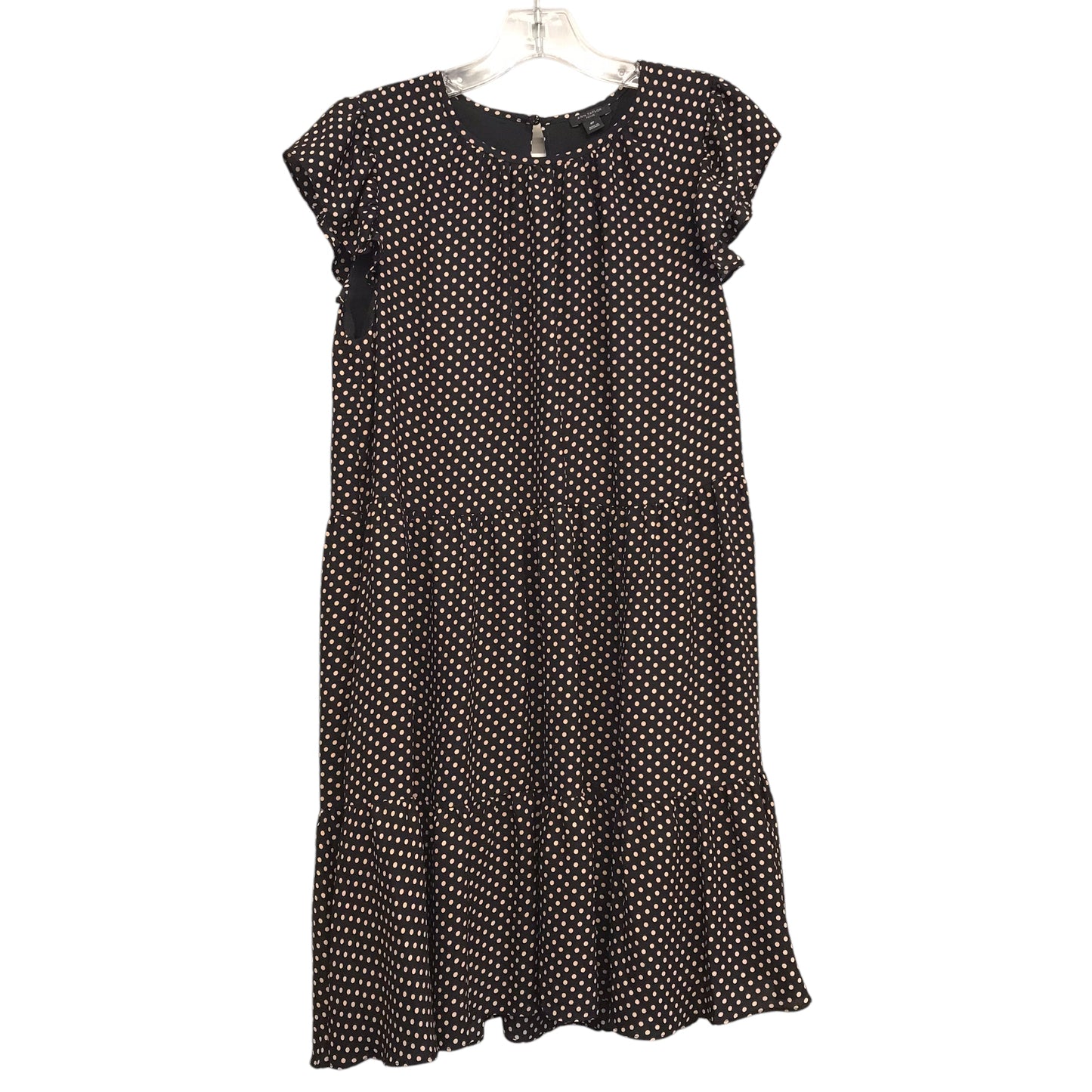 Dress Casual Short By Ann Taylor In Polkadot Pattern, Size:Mp