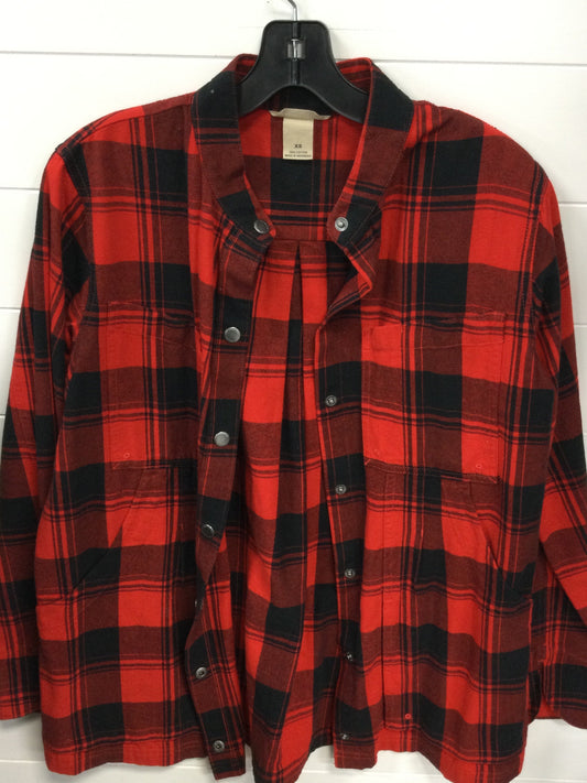 Top Ls By Duluth Trading In Red, Size:Xs
