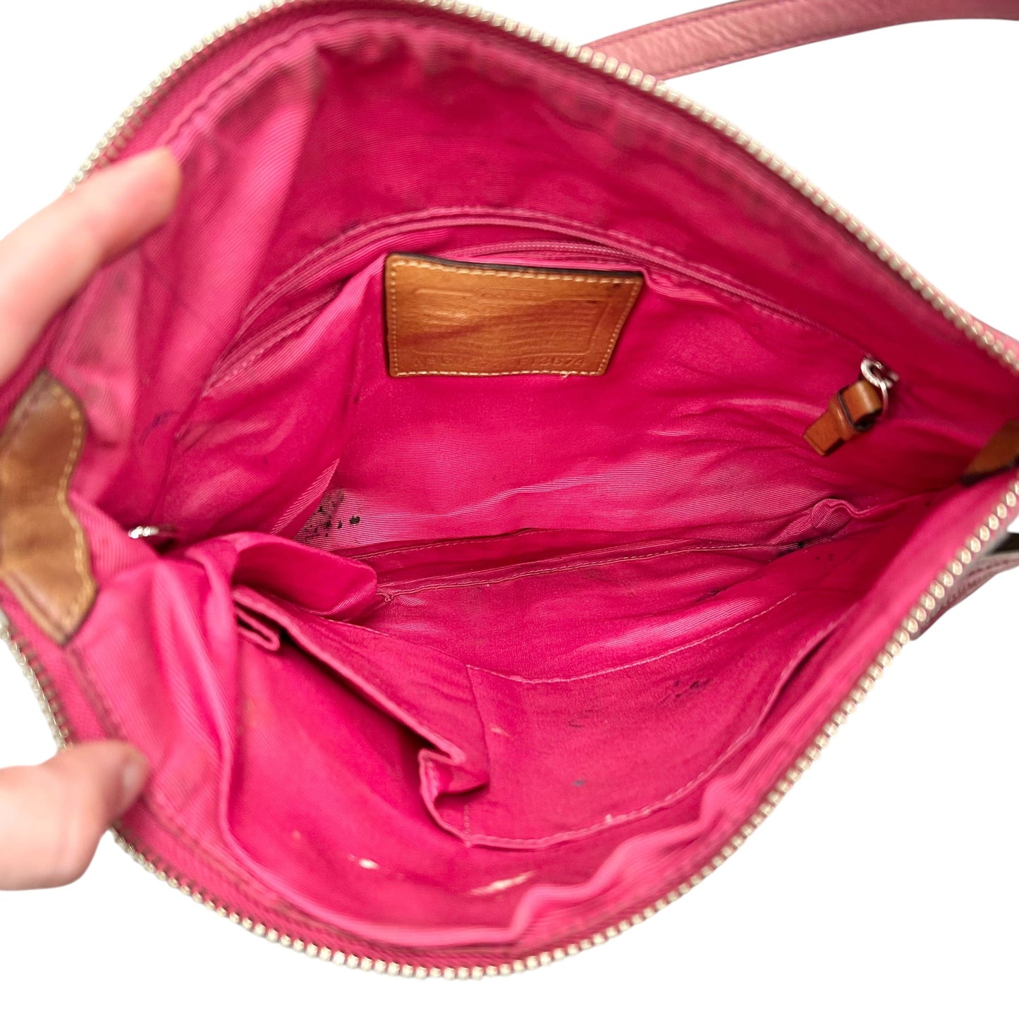 Handbag Designer By Coach, Size: Medium