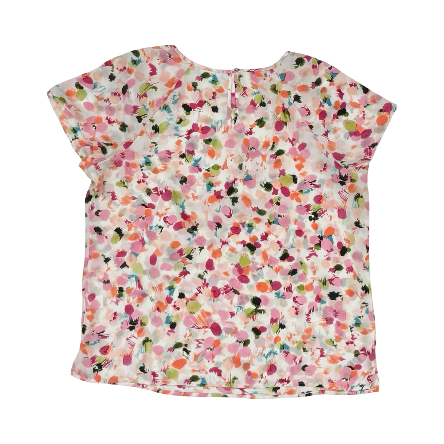 Blouse Ss By Liz Claiborne In Multi, Size:Xl