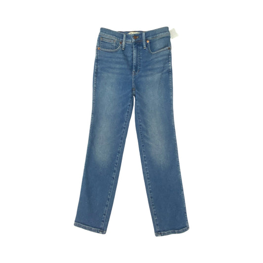 Jeans Straight By Madewell In Blue, Size:2