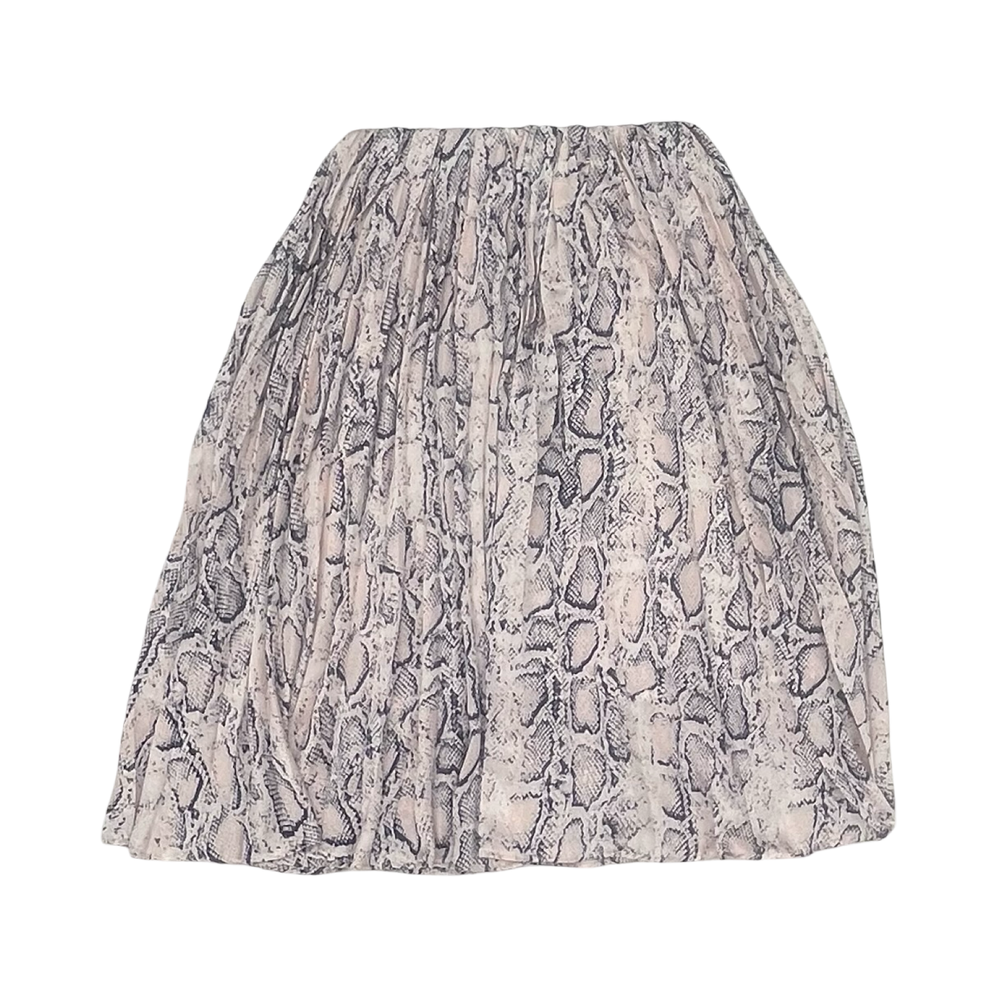 Skirt Midi By Clothes Mentor In Snakeskin Print, Size:S