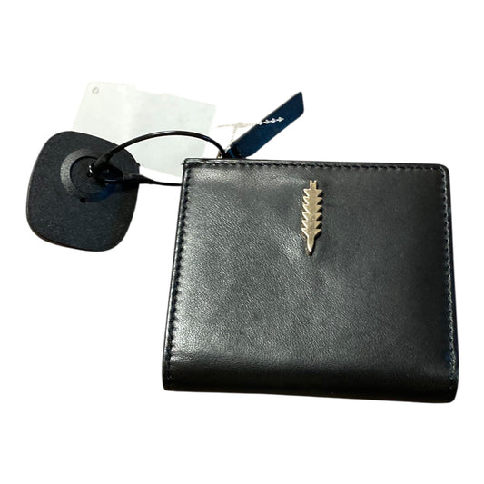 Wallet Leather By Cmc In Black, Size:Small