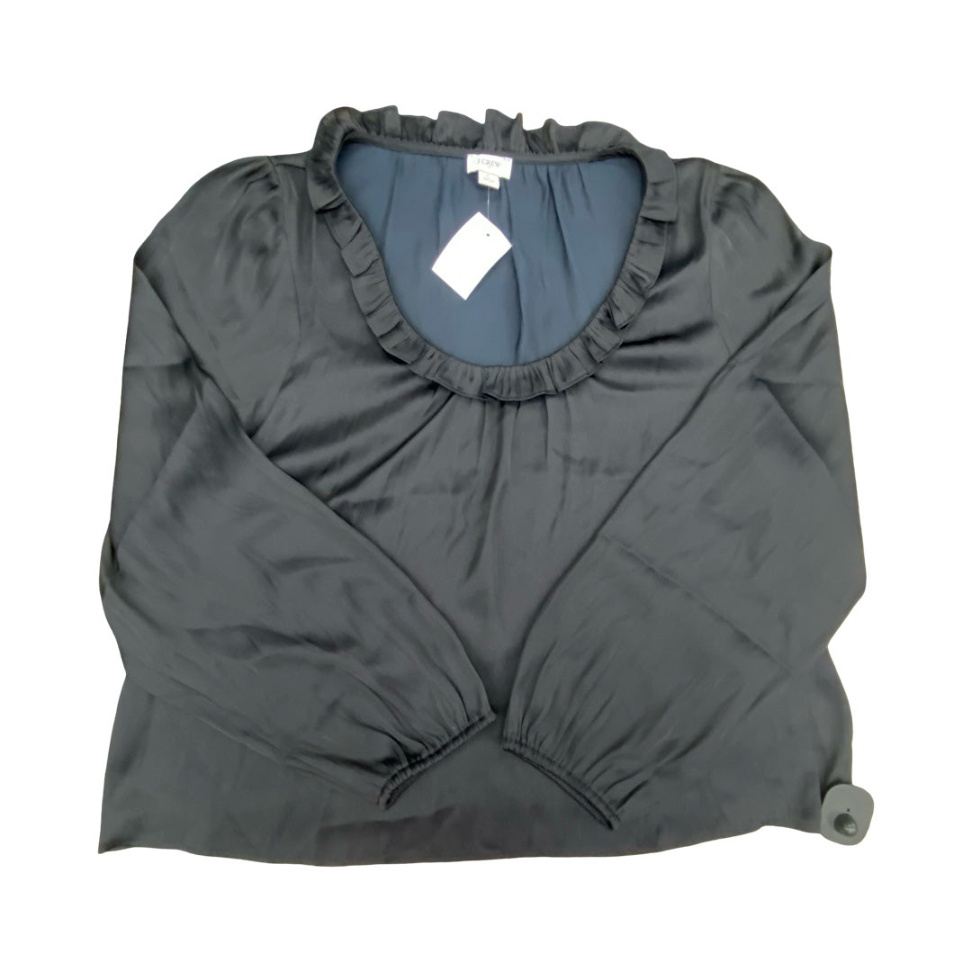 Top Ls By J. Crew In Black, Size:L