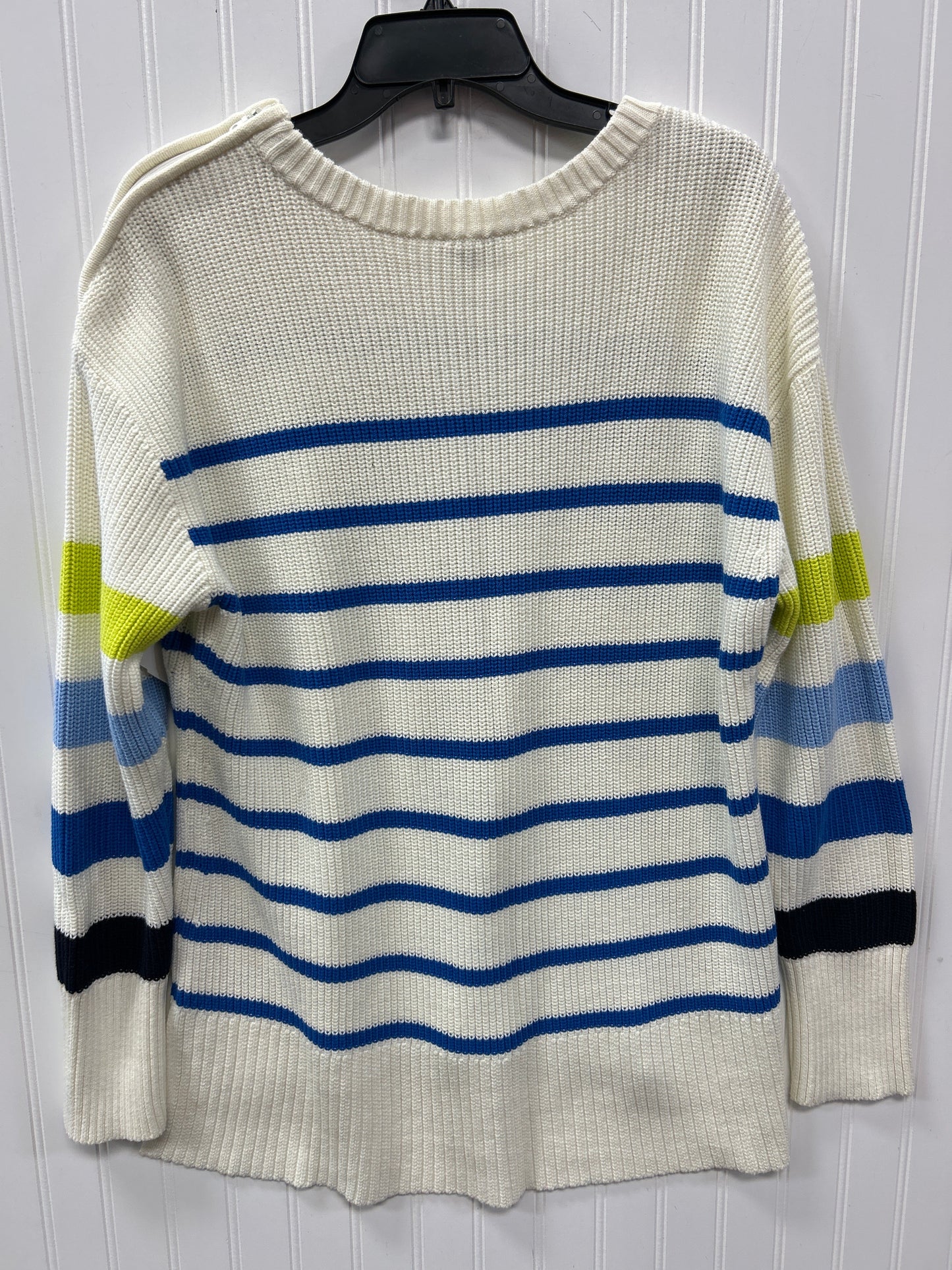 Sweater By Talbots In White, Size:Xl