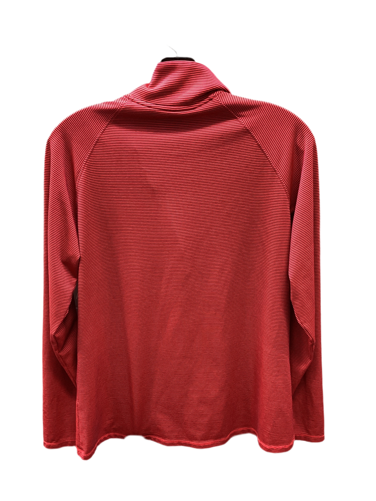 Athletic Jacket By Under Armour In Blue & Red, Size:M