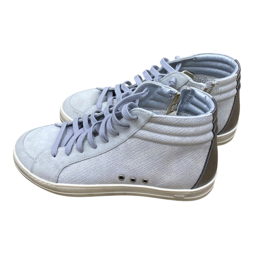 Shoes Sneakers By P448 In Grey, Size:8.5