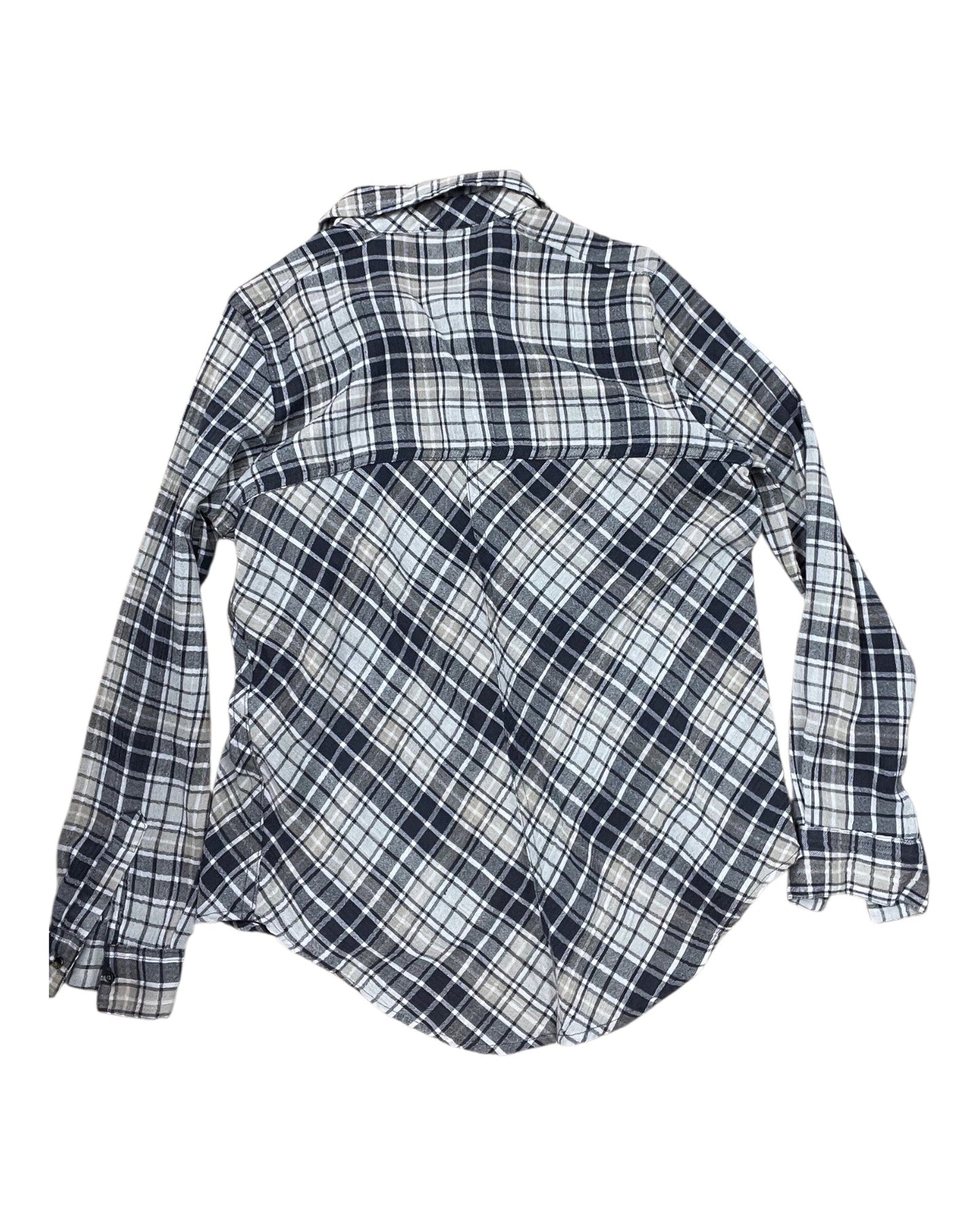 Blouse Ls By Free People In Grey, Size:Xs