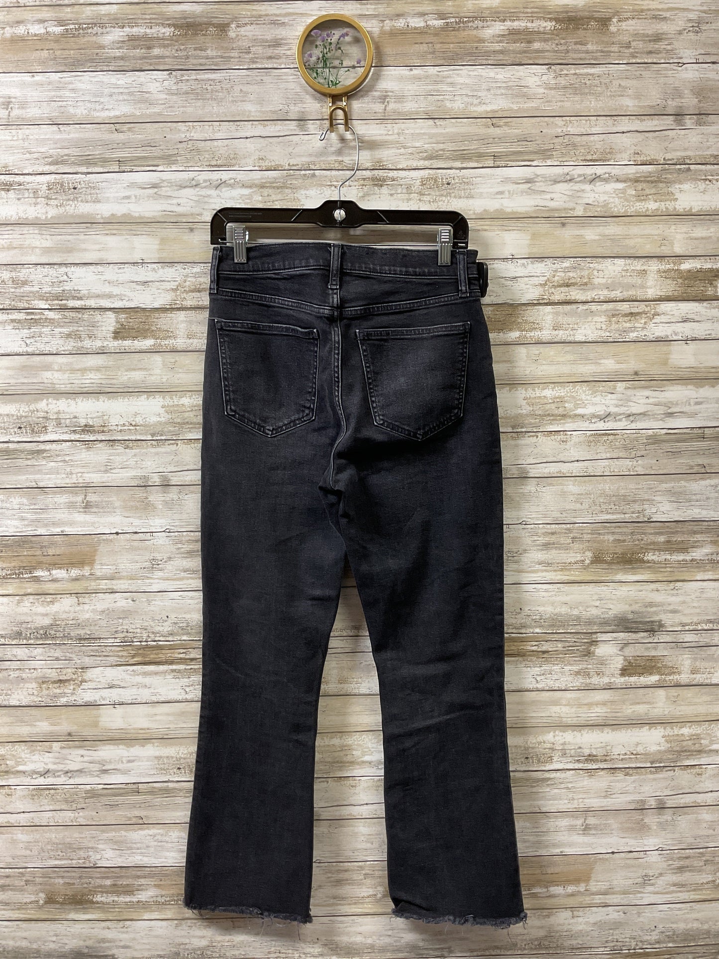 Jeans Skinny By Gap In Black, Size:8