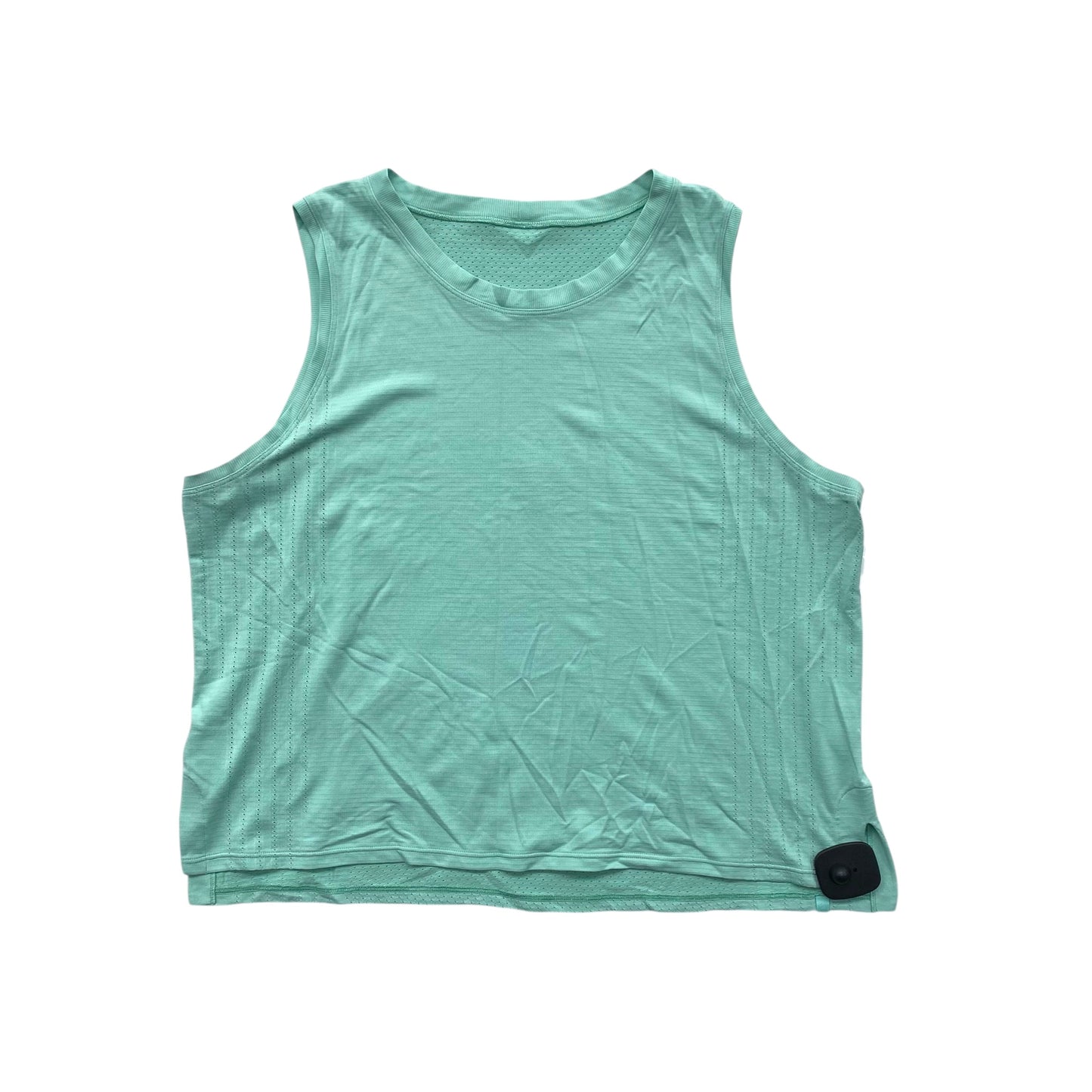 Athletic Tank Top By Lululemon In Teal, Size:M