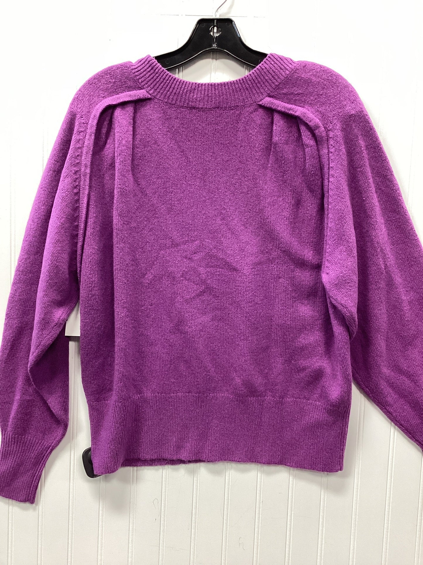 Sweater By Cabi In Purple, Size:Xs