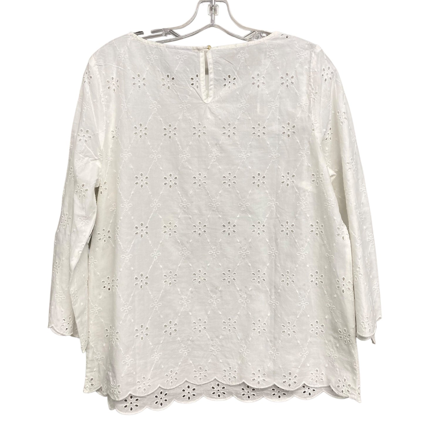 Top Ls By Liz Claiborne In White, Size:S