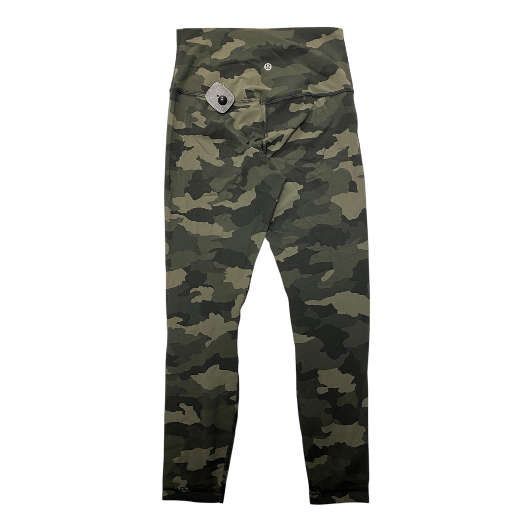Athletic Leggings By Lululemon In Multi, Size:6