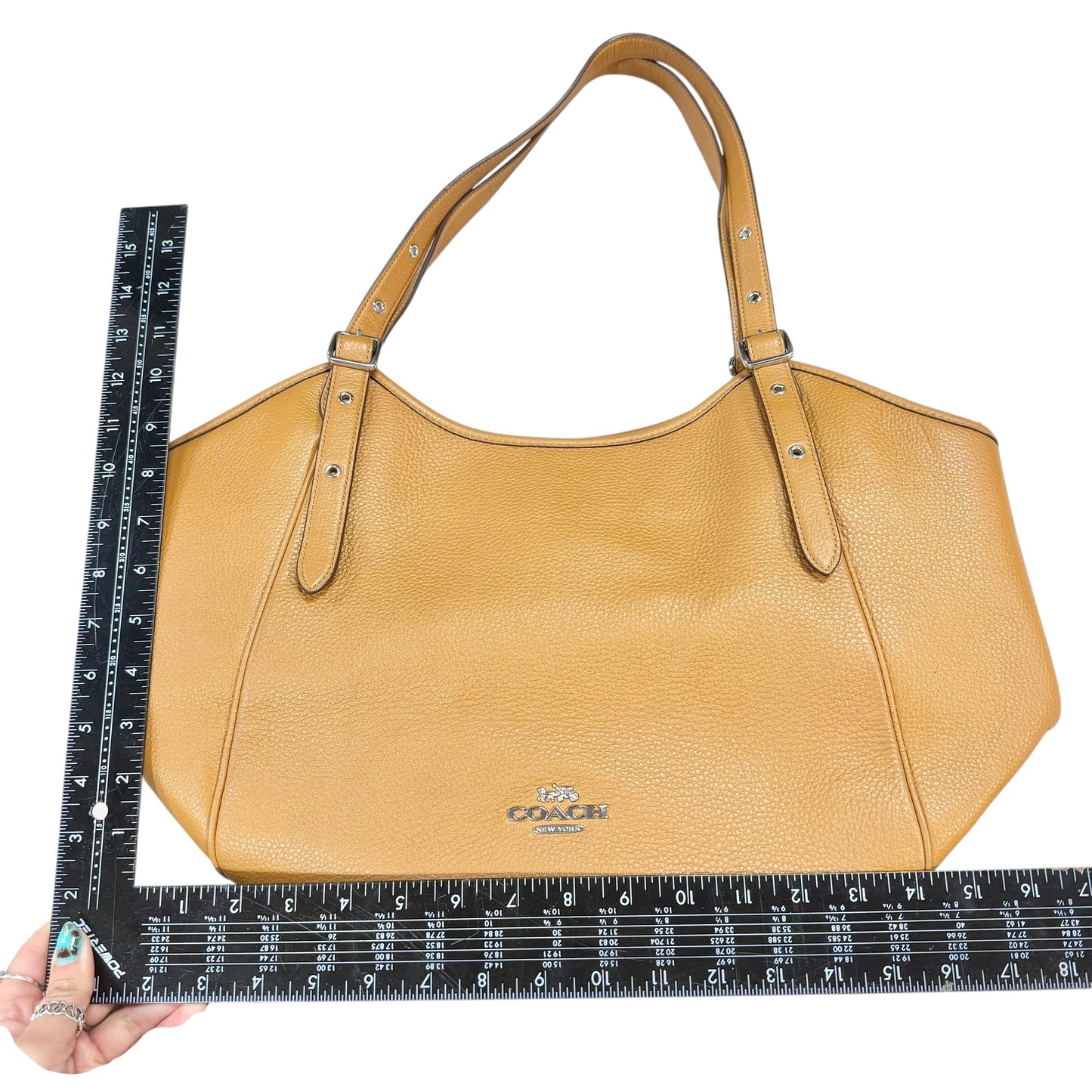 Handbag Designer By Coach, Size: Large