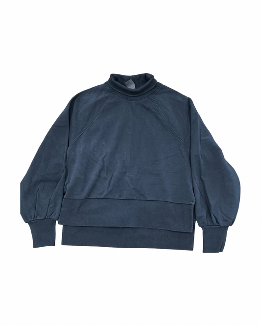 Sweatshirt Collar By Calia In Black, Size:Xs
