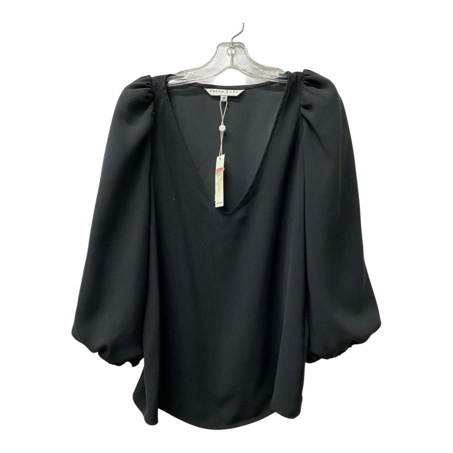 Top Ls By Trina By Trina Turk In Black, Size:M