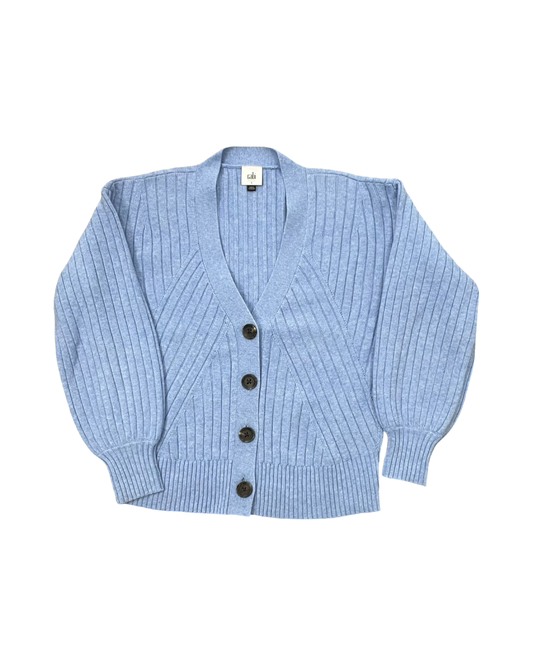 Sweater Cardigan By Cabi In Blue, Size:S
