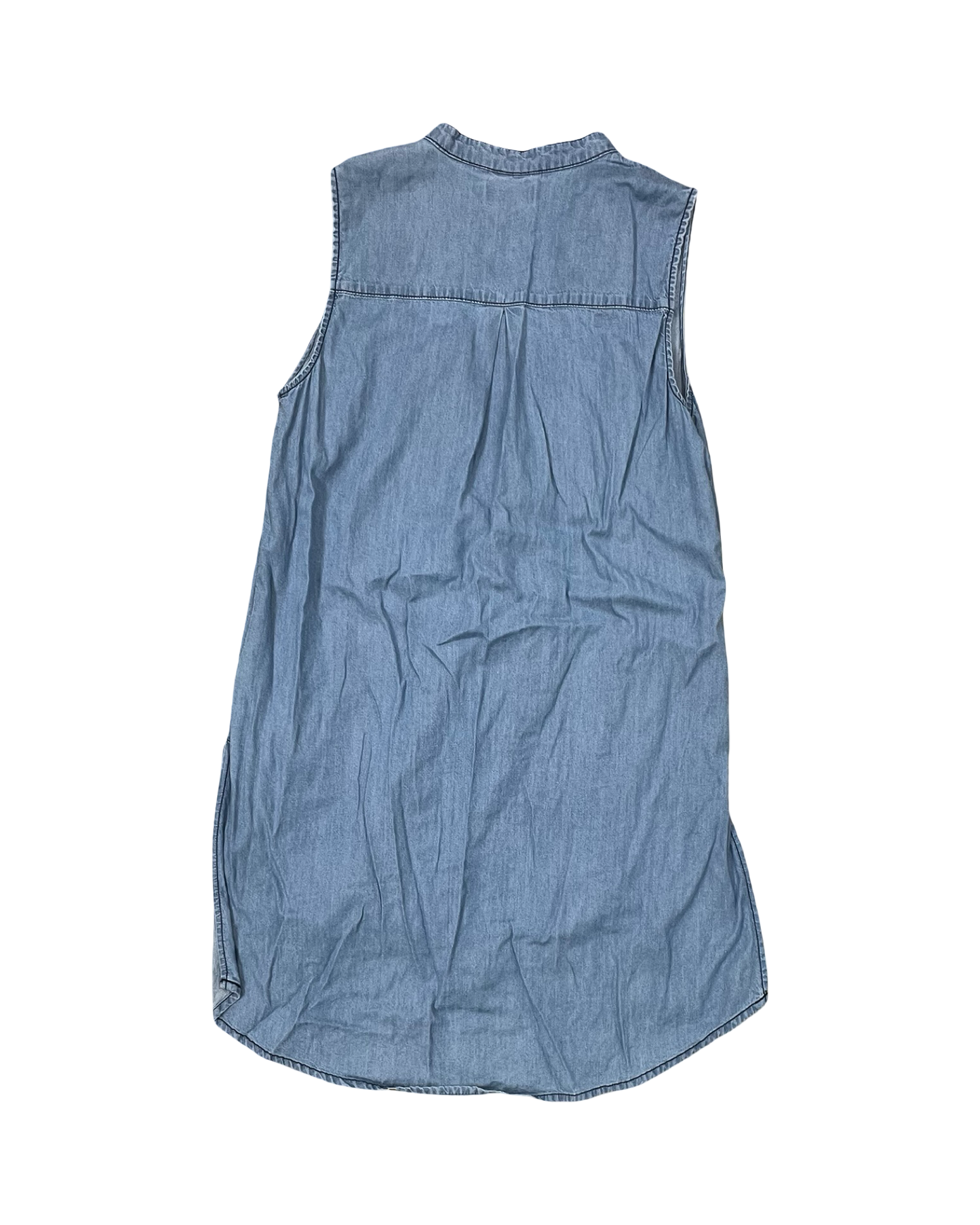 Top Sleeveless By Takara In Blue Denim, Size:S