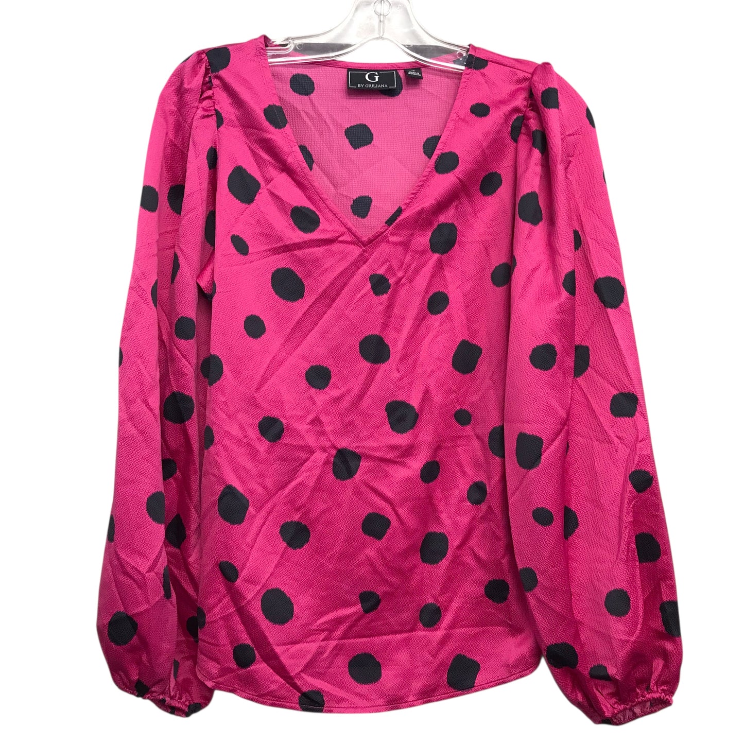 Top Ls By G By Giuliana In Polkadot Pattern, Size:Xs