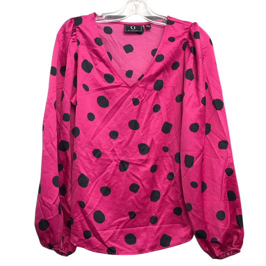 Top Ls By G By Giuliana In Polkadot Pattern, Size:Xs