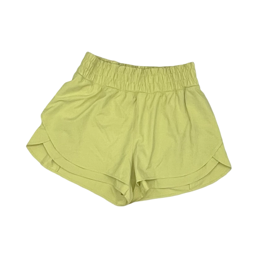 Athletic Shorts By Calia In Yellow, Size:S