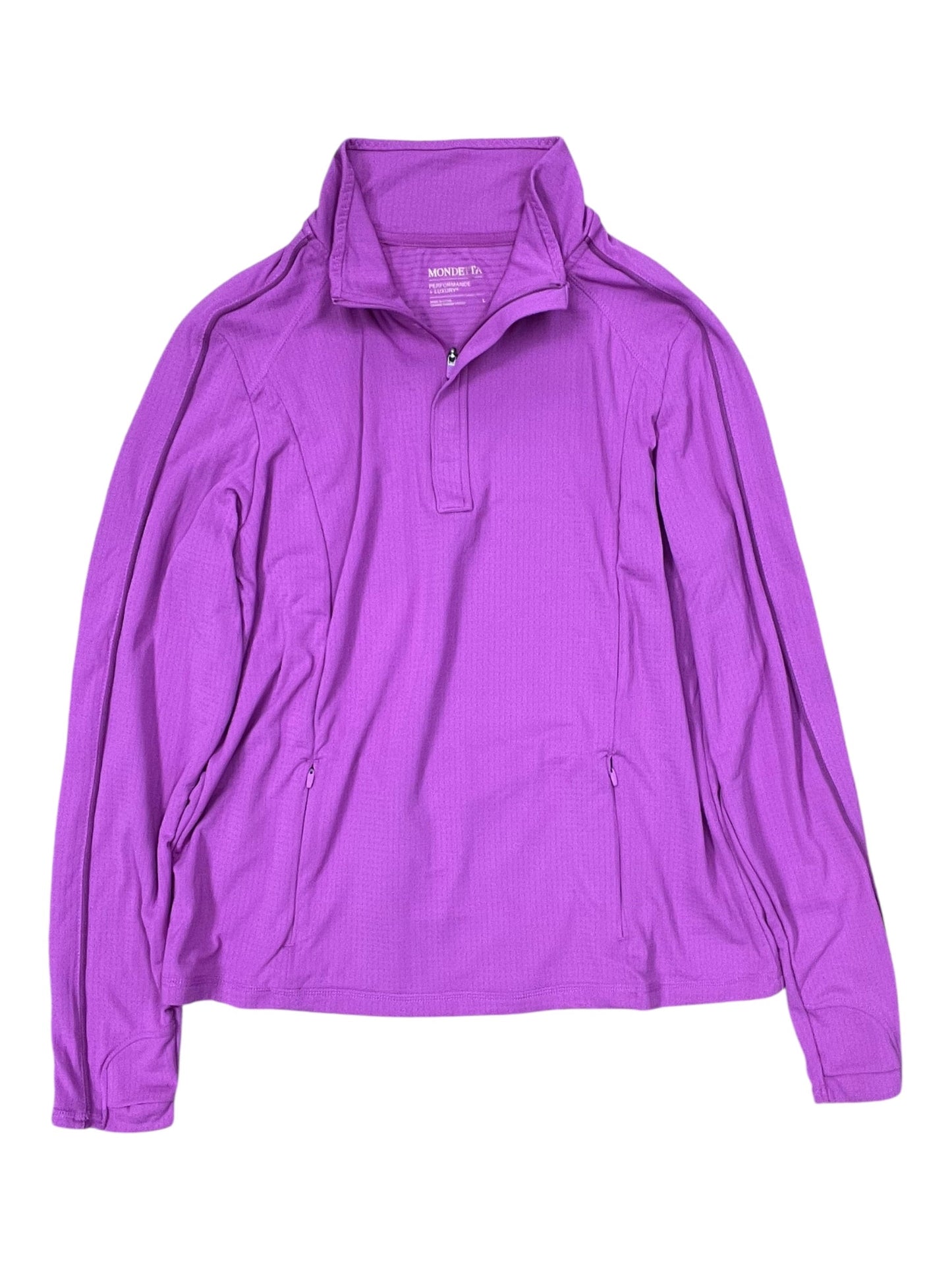 Top Ls By Mondetta In Purple, Size:L