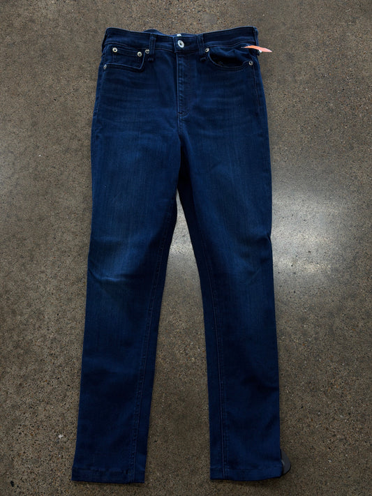 Jeans Skinny By Rag And Bone In Blue Denim, Size:6