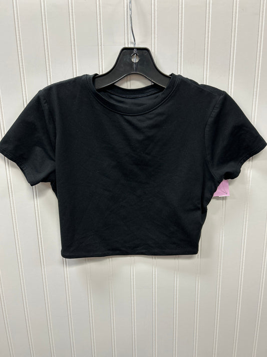 Athletic Top Ss By Alo In Black, Size:S