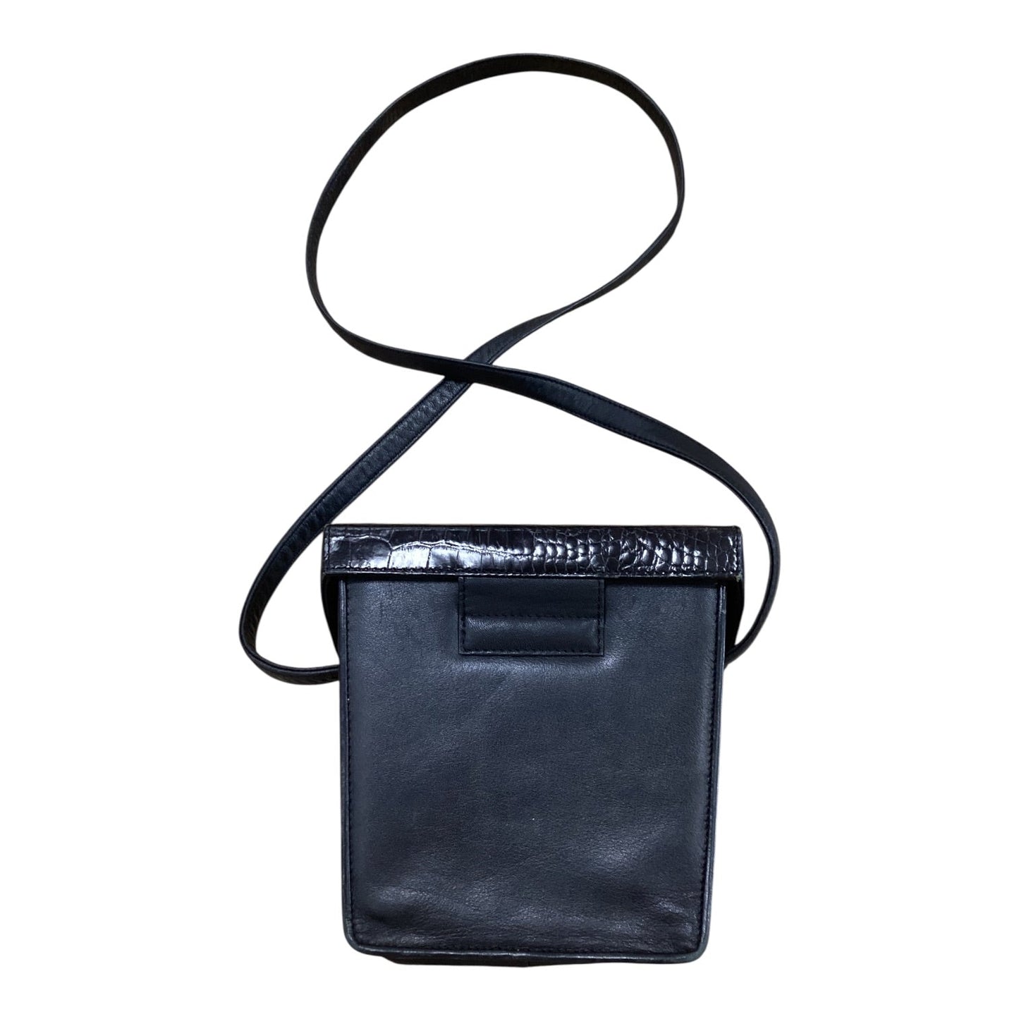 Crossbody Leather By Brighton In Black, Size:Small