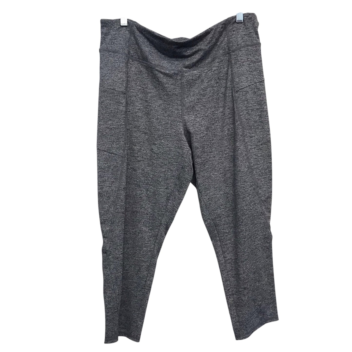 Athletic Capris By J. Jill In Grey, Size:L