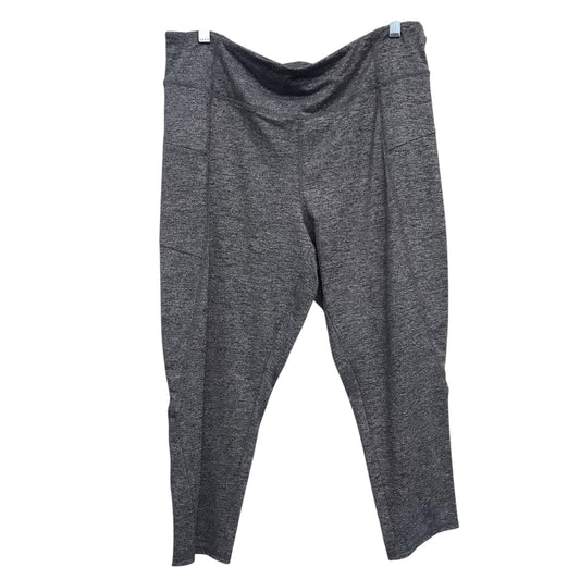 Athletic Capris By J. Jill In Grey, Size:L