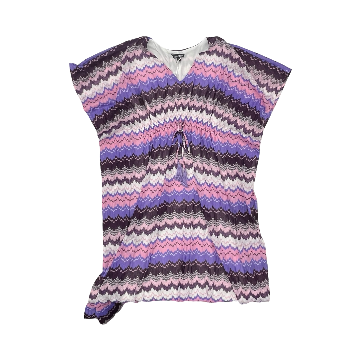 Dress Party Midi By Davi & Dani In Purple, Size:1X