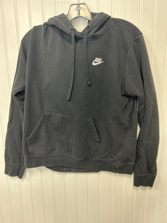 Athletic Top Ls Hoodie By Nike Apparel In Black, Size:M