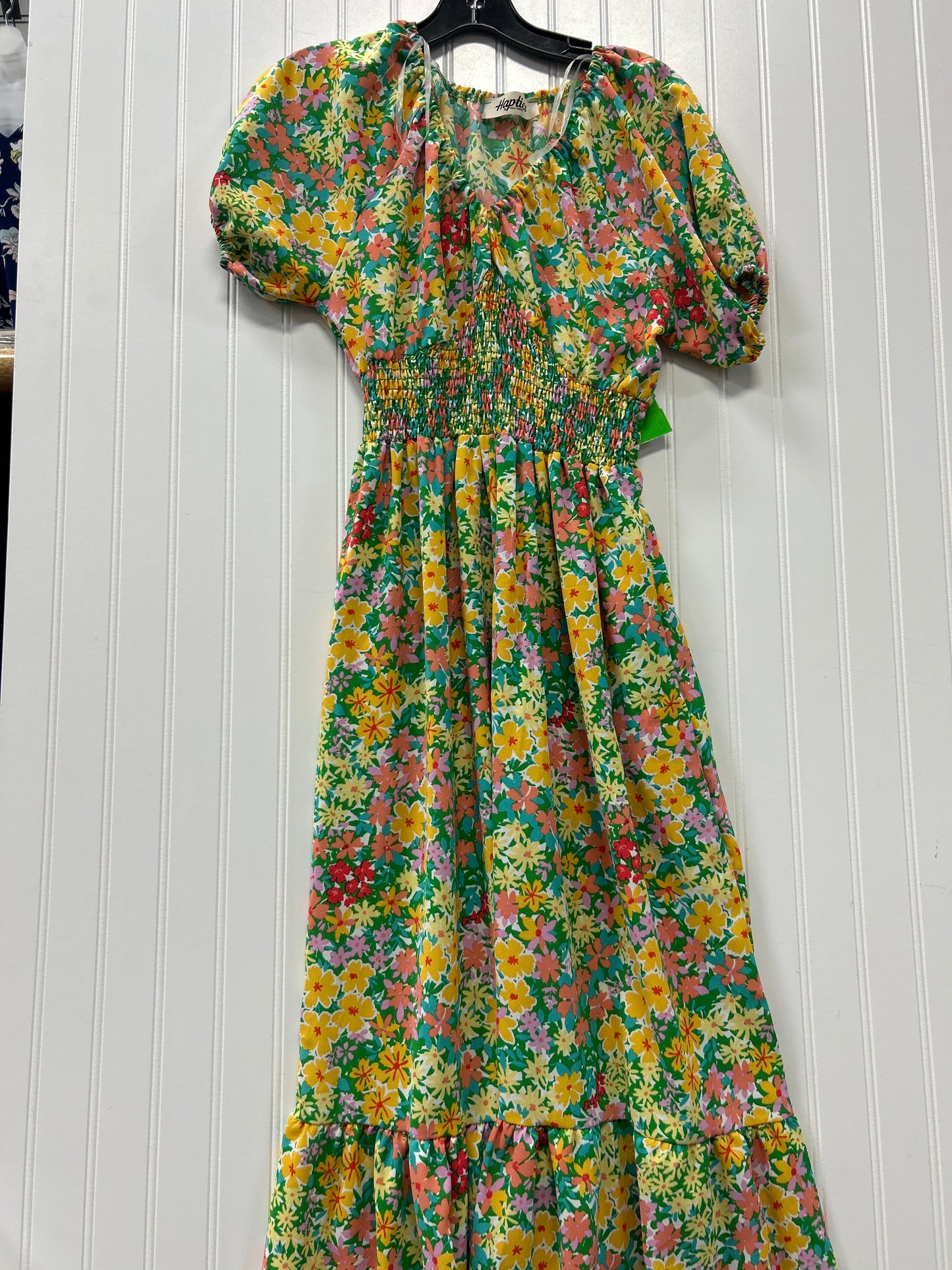 Dress Casual Maxi By Haptics In Green, Size:M