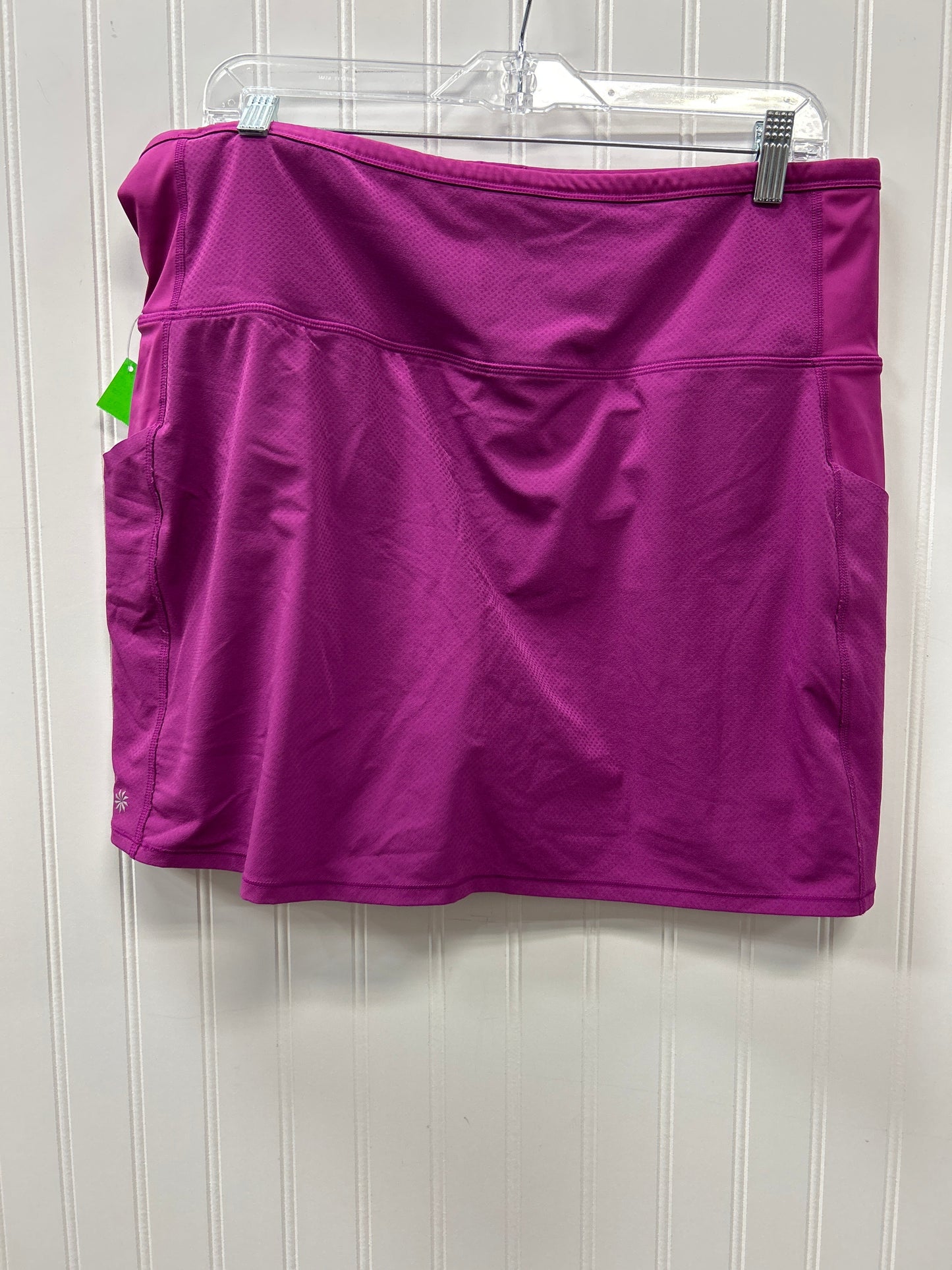 Athletic Skort By Athleta In Purple, Size:1X