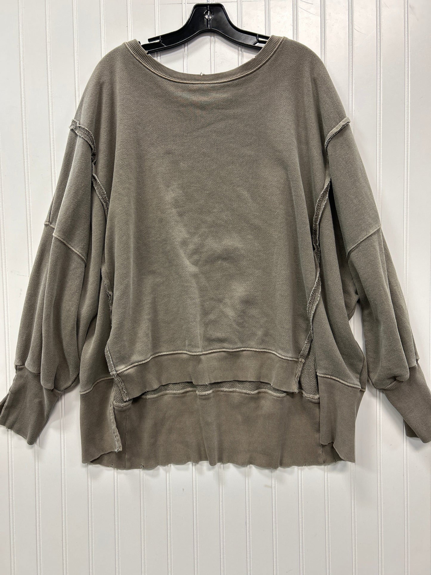 Sweatshirt Crewneck By We The Free In Brown, Size:M