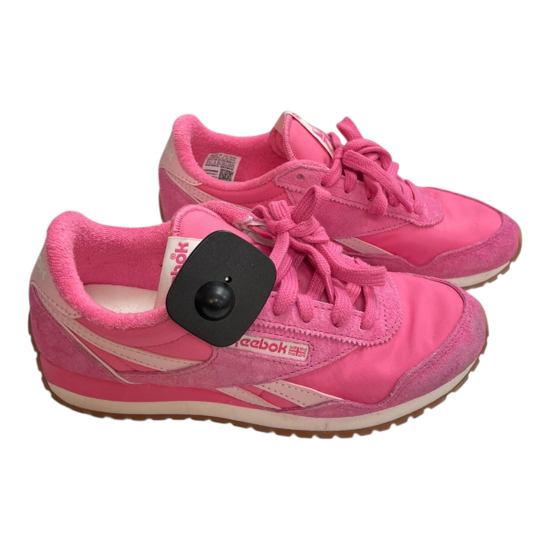 Shoes Athletic By Reebok In Pink, Size:5.5