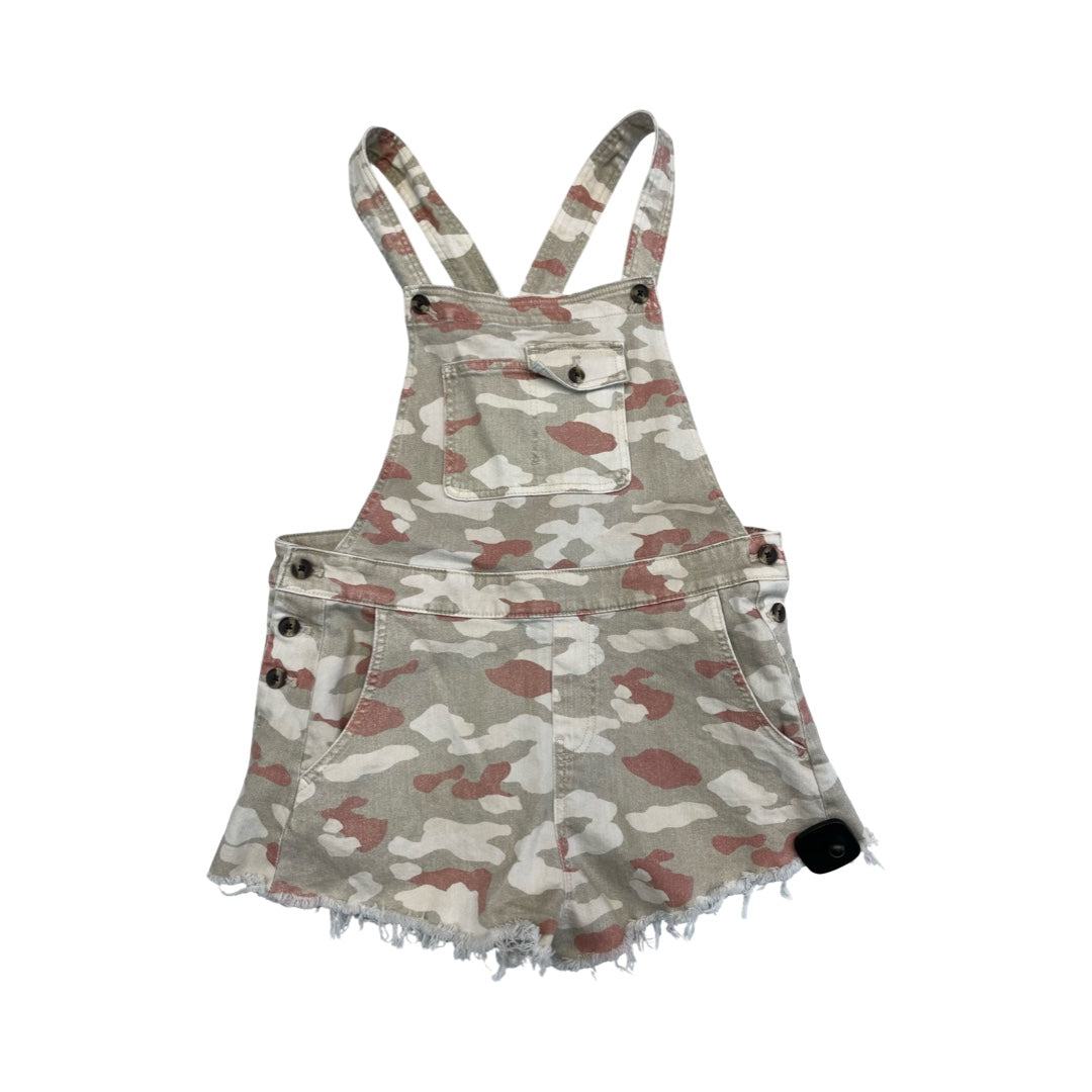 Romper By Pilcro In Camouflage Print, Size:M